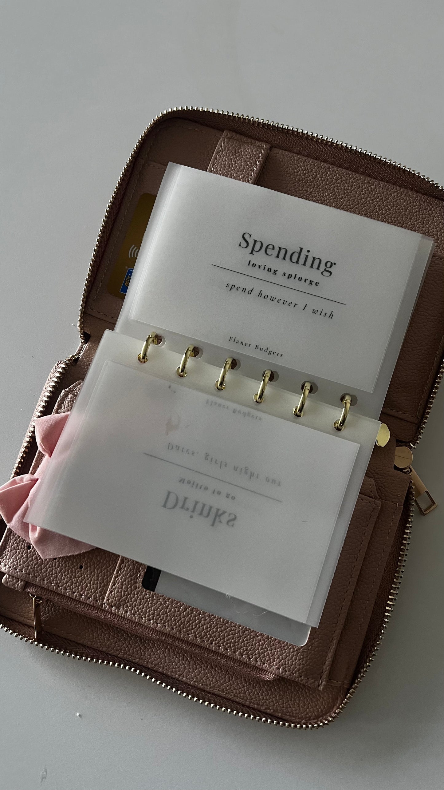 Customizable Cash Envelopes Bundle Pack of 6 -A7 size