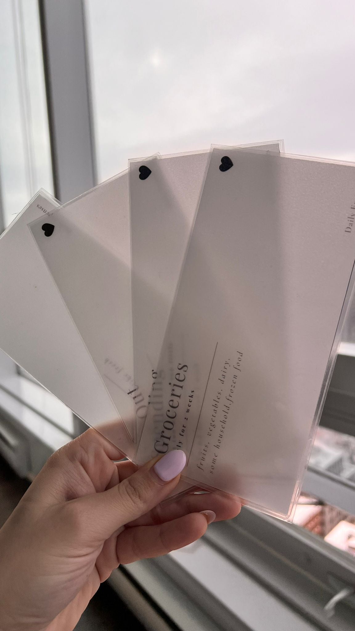 Customizable Cash Envelopes Bundle Pack of 6