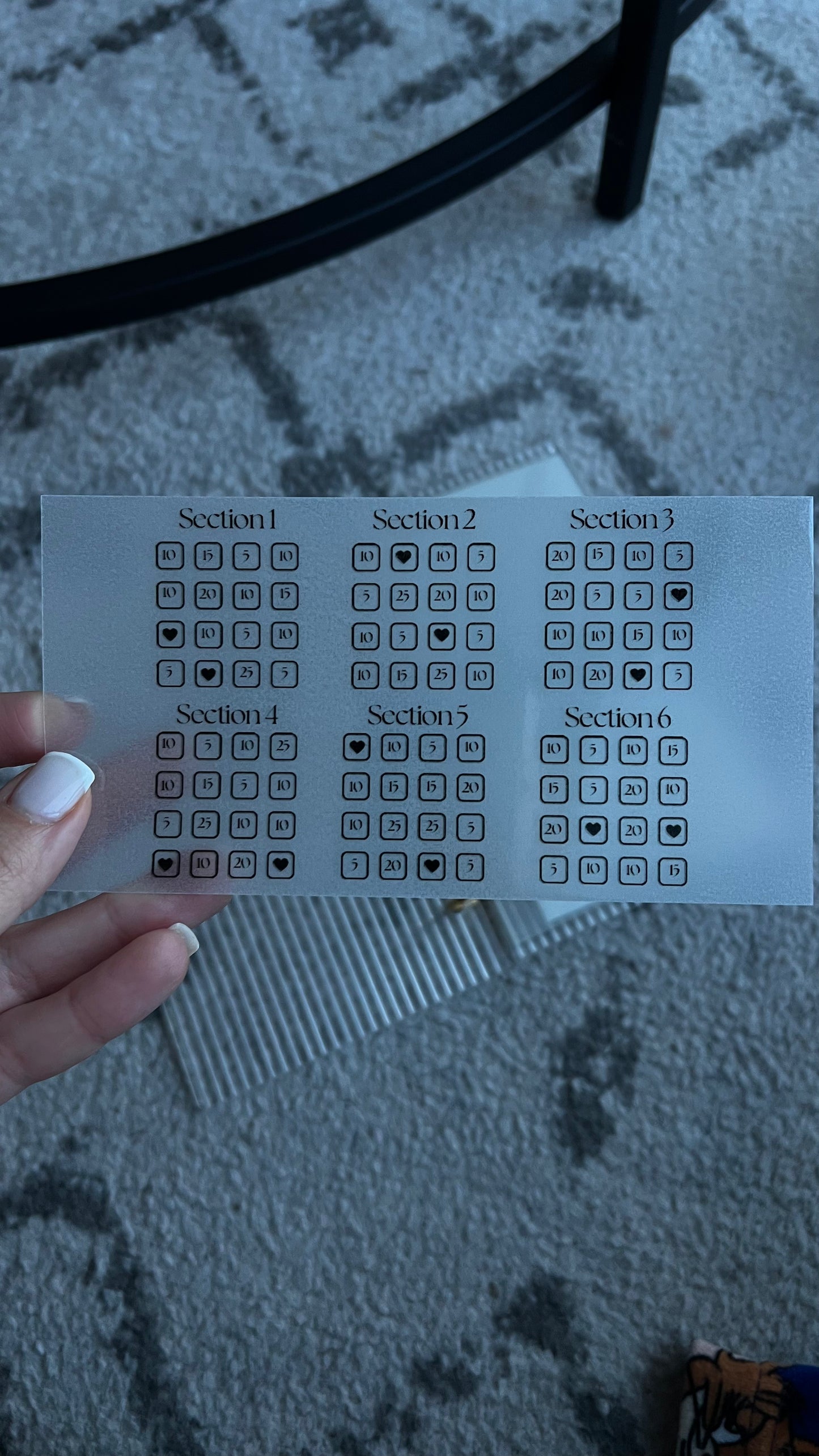 1K savings challenge - only envelopes -