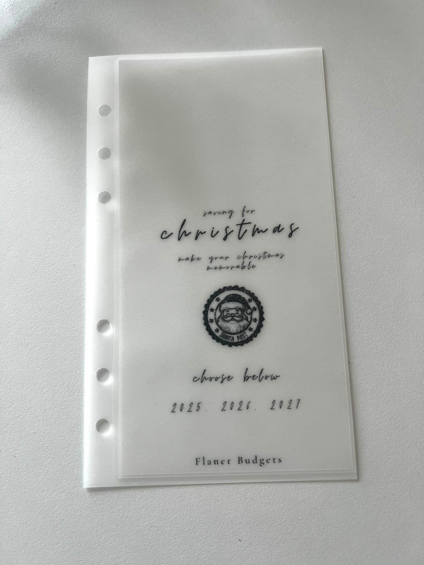 Savings Challenge * Christmas with the Envelope