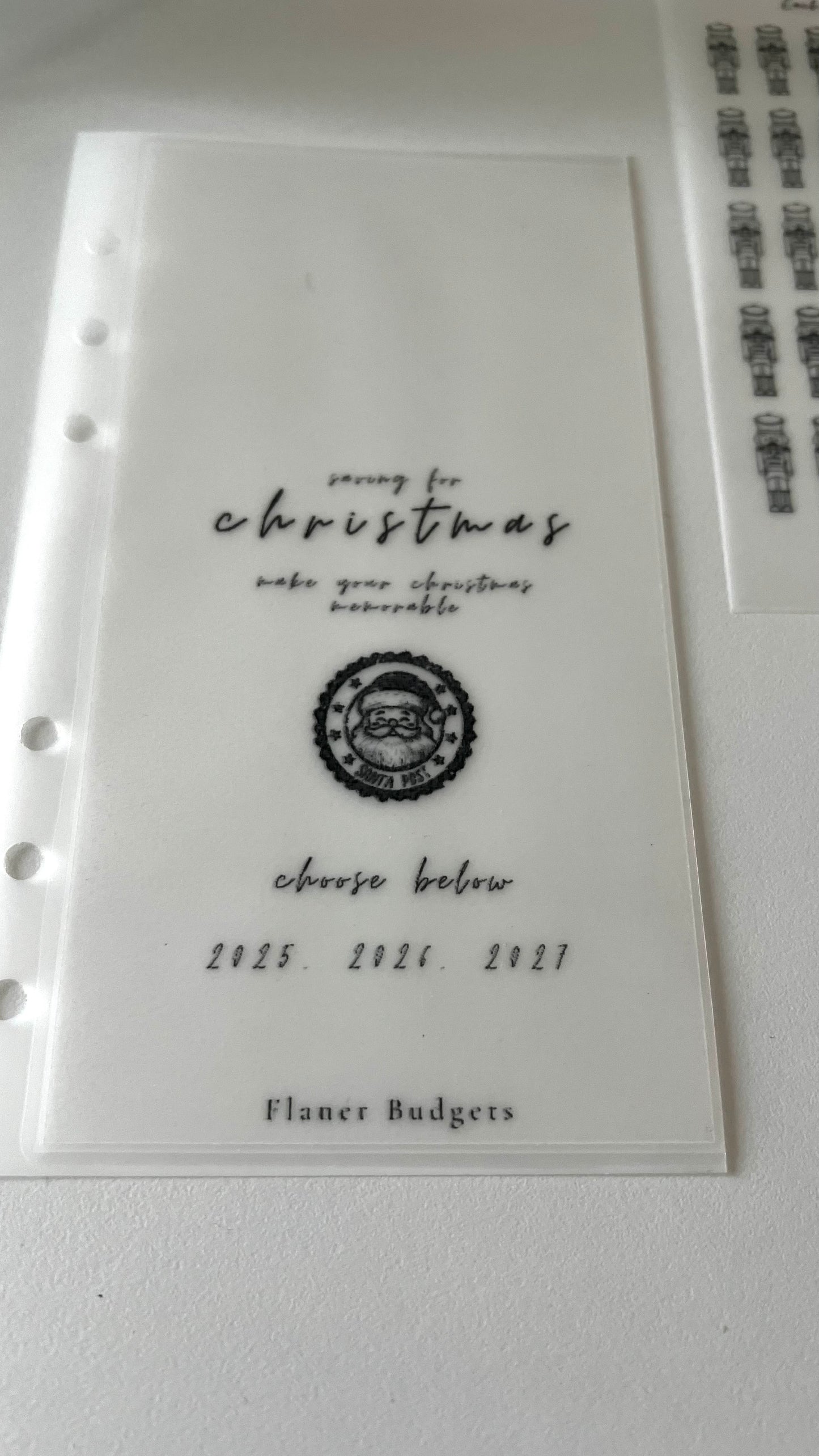 Savings Challenge * Christmas with the Envelope