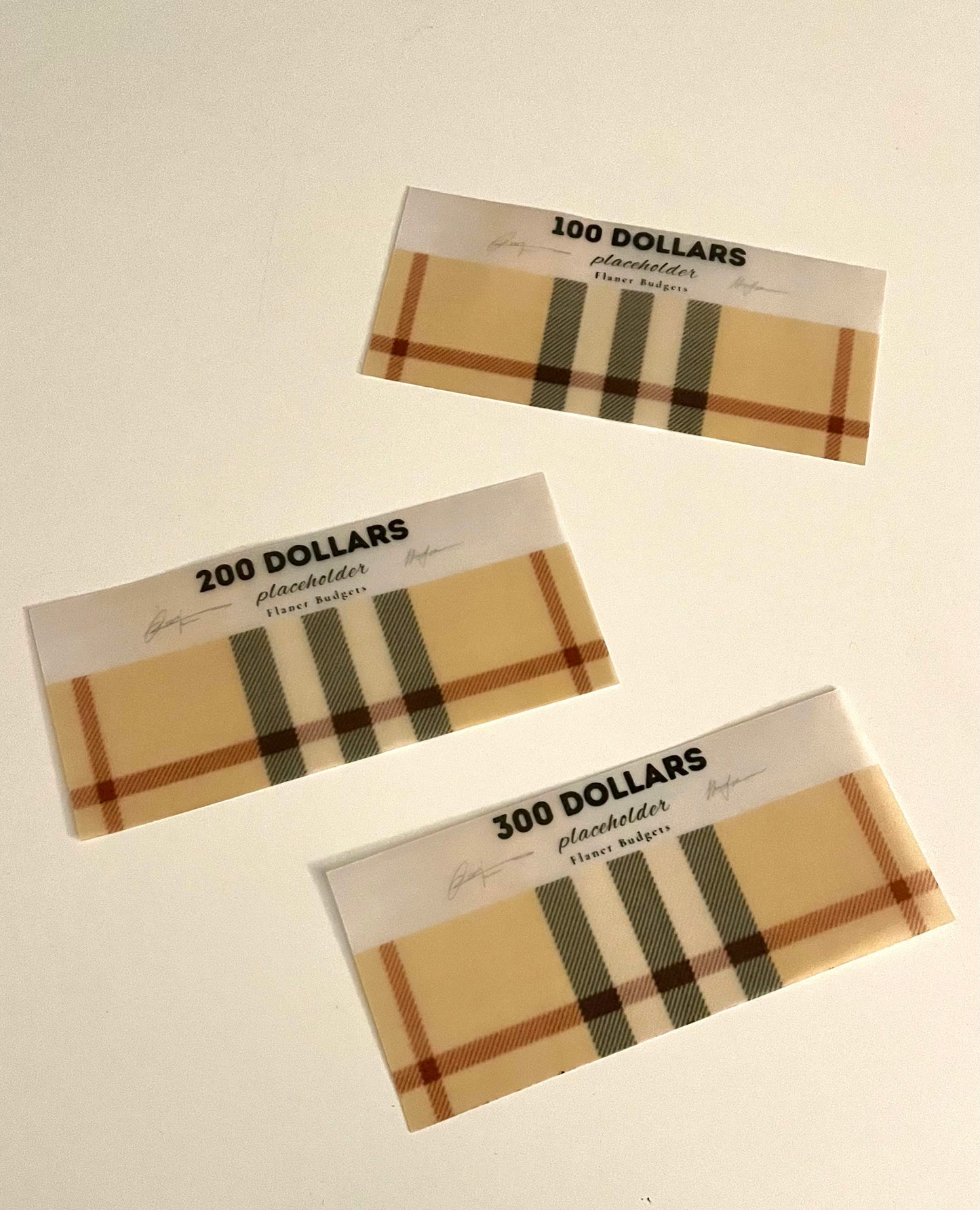 9 Pieces PlaceHolders