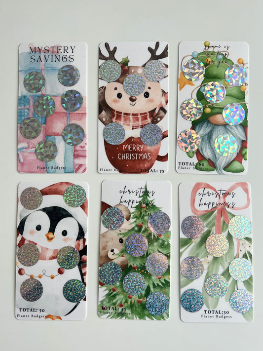 Christmas Savings Challenge Bundle - Scratch OFF