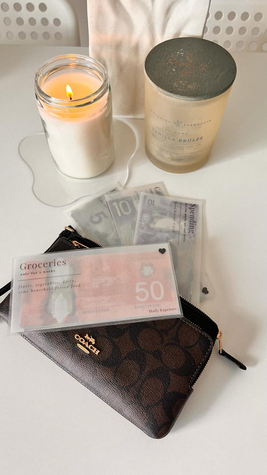 Customizable Cash Envelopes Bundle Pack of 6